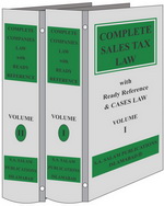 Picture of Complete Sales Tax Law & Case Law