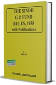 Picture of Sindh General Provident Fund Rules 1938 with Uniform Rates of G P Fund (1986, 1992, 1995 & 2002)