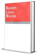 Picture of Broom’s Legal Maxims