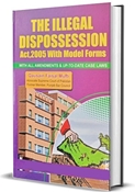 Picture of The Illegal Dispossession Act, 2005 with Model Forms