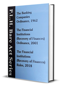 Picture of The Banking Companies Ordinance, 1962 The Financial Institutions (Recovery of Finances) Ordinance,2001 & Rules, 2018