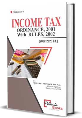 Petiwala Books. Income Tax Ordinance, 2001 with Income Tax Rules, 2002 ...