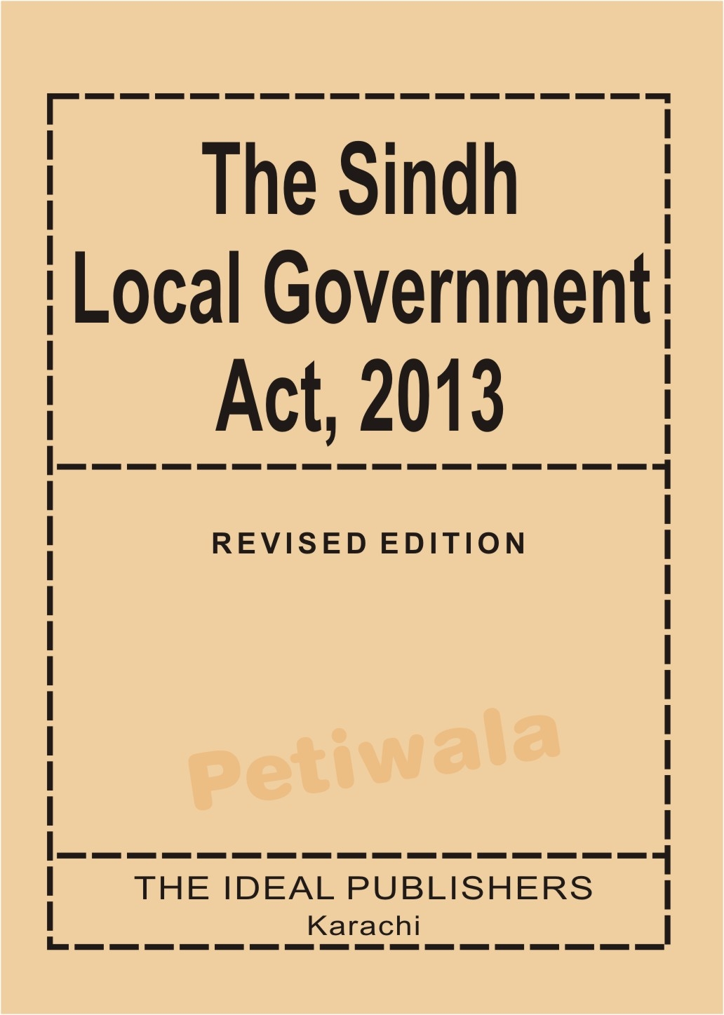 The Sindh Local Government Act, 2013