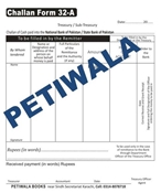 Picture of Challan Form 32 A