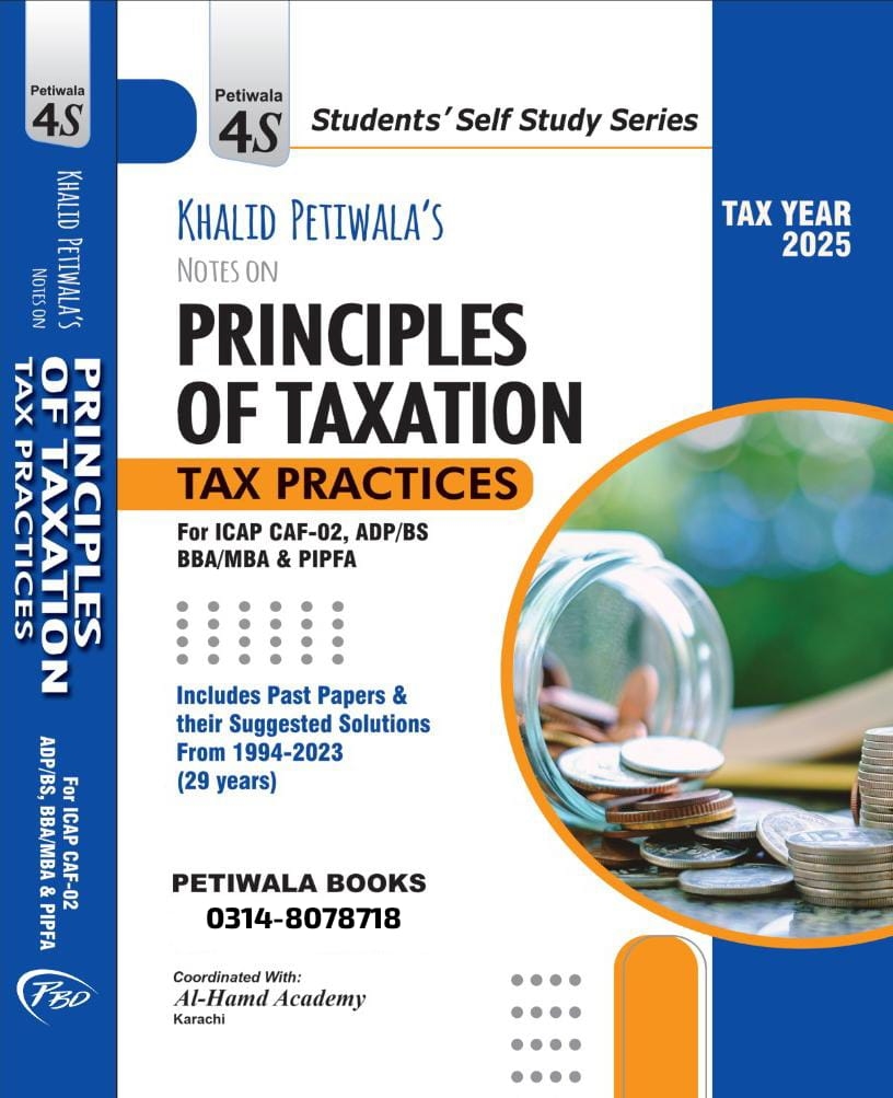 Notes on Principles of Taxation