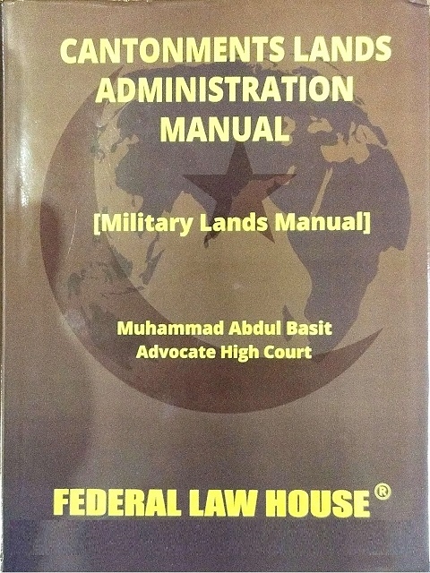 Picture of Cantonments Lands Admnistration Manual [Military Lands Manual]